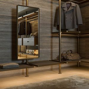Classic French Design Customized Wardrobe Closet With Optimized Storage