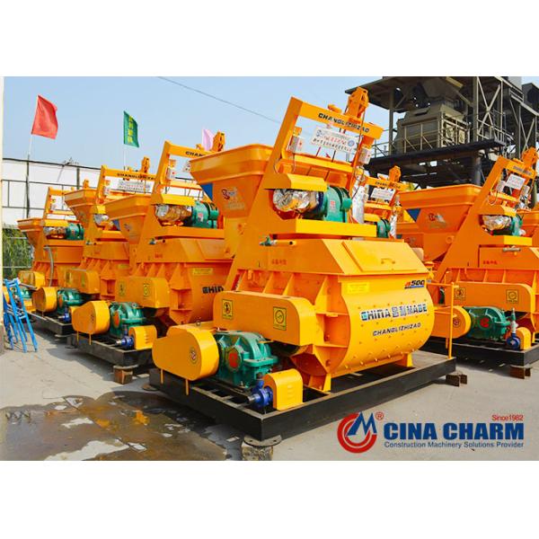 Water Pump Two Shaft HZS25 25m³ Automatic Cement Mixer