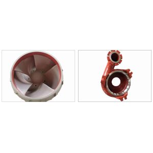 Horizontal Centrifugal Single Suction Impeller A05 A07 Anti Abrasive