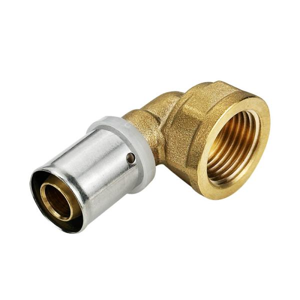 Buy Tubomart Wholesale Multilayer Press Fitting 16-32mm Yellow PEX Fittings Gas PEX Press Fitting For PE Gas System at wholesale prices