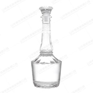 Acceptable Customer's Logo Unique Shape 500ml 375ml Vodka Spirit Gin Rum Glass