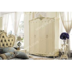 Palace Style Bedroom Set Wardrobe Cabinet Design 603-1