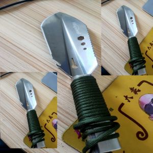 Folding Stainless Hunting Knife Shovel Set Tool OEM