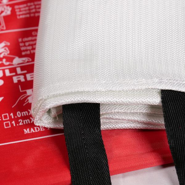 Buy BS EN 1869 Silicone Coated Fire Blanket Fiberglass 1.2*1.8m 1.5*1.8m at wholesale prices