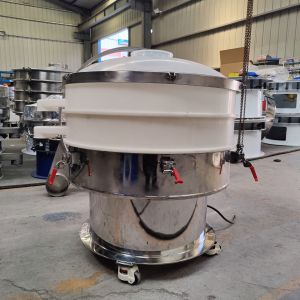 Liquid Plastic Vibrating Screen Electric Automatic Sifter 500 Mesh