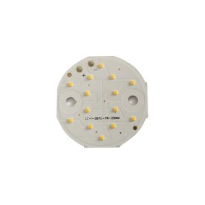 PCB 1.0mm SMD 2828 0.3A 6W 530lm 14pcs Led Lamp Beads