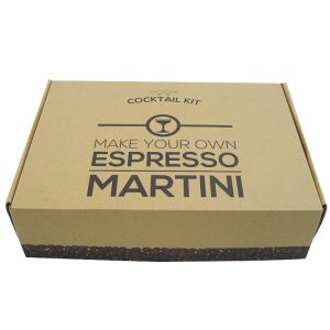 Recyled Kraft Paper Cardboard Mailer Box Packaging Black Printing