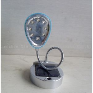 8LED solar desk lamp