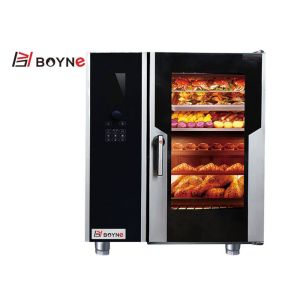 China 10 Trays Combi Oven With Boiler 380v Electric Digital Controller on sale