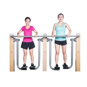 outdoor fitness equipment wood ski walker with TUV certificates