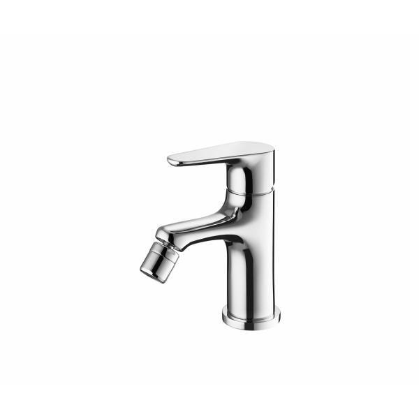 Buy Bathroom Single Lever Bidet Mixer Tap With Rotating Spout at wholesale prices