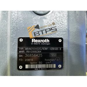 R910995364 Rexroth Hydraulic Motor A6VM250HD2G/63W1-VZB020 For Construction