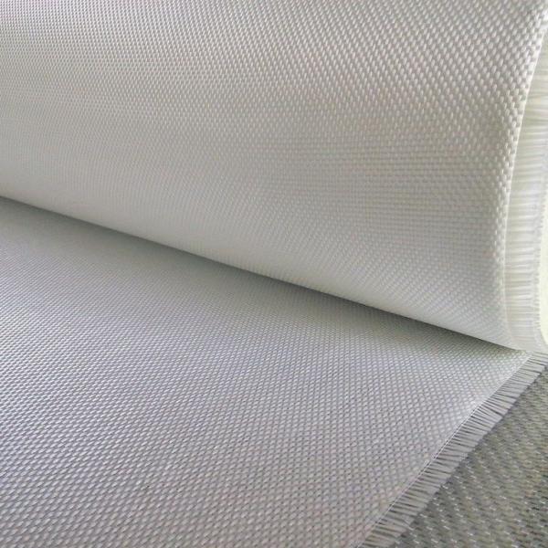 Fire Resistant Satin Weave E glass Fiberglass Fabric With 39" Width , 0.4mm 430g 3732