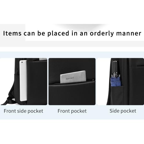 Factory hot sell travel custom logo waterproof backpack business man bag laptop backpacks