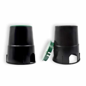 Rectangular SMC Water Meter Box with Hinged Cover and High Load Capacity