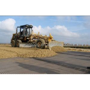 Philippines Fiberglass Geogrid Composite Geotextile Pavement Geogrid for Garage