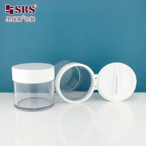 PETG003 PETG Material Flip Cap Plastic Jar Customization Clear Transparent