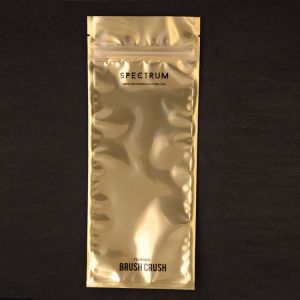 Customized Printing front zip lock aluminum foil Plastic bags for cosmetic