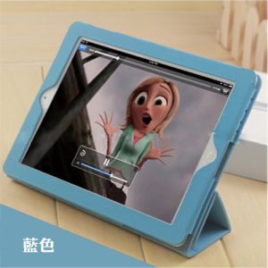 Quality KolorFish IPad Leather Casing 360 Rotatable Smart Cases Jacket Protective Case with Stand for sale