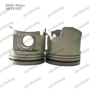 6M61 Engine Piston ME131937 For Mitsubishi Engine Spare Parts
