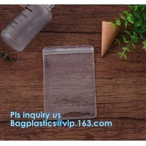 promotional clear zipper slider pvc plastic document/ swimming bag, Slider
