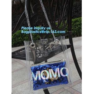 Crossbody Shoulder Messenger Bags Clear PVC Crossbody Bag Waterproof, Shoulder