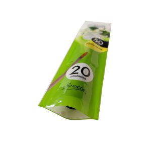 China Custom Order Accepted Smell Proof 1pcs Pre-Roll Plastic Tubes Packaging Sachets on sale