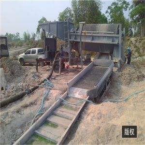 20tph small rotary sand screening machine gold washing/mining plant