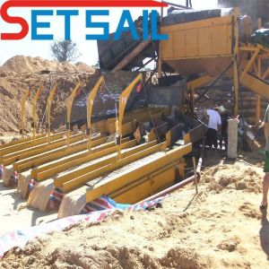 2kw-10kw Lifting Power Set Sail River Iron Sand Selecting Machinery with Gold