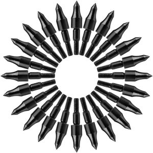 100grain Black Accuracy Field Tip Arrowheads Broadheads