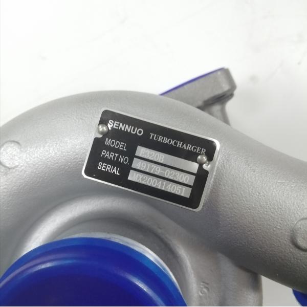 49179-02300 Engine Parts Turbocharger For E320B Excavator 4917902300