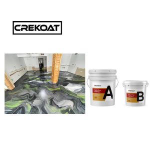 Seamless UV Resistant Clear Coating / Epoxy Coating 3mm Cleanable