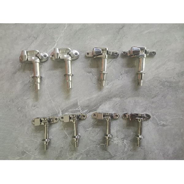 304 Stainless Steel Truck Body Parts Full Set of 22mm Pipe Polished Truck Container Door Locks for Customized Locking Rod Length