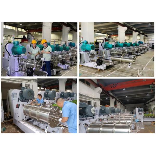 Buy PU Dispersing System With Silicon Chamber Horizontal Disk Sand / Bead Mill at wholesale prices