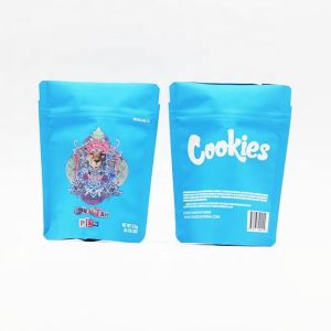 Stand Up Soft Touch Mylar Bag Moisture Proof ziplockk Aluminum Foil Bag