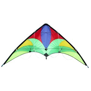 Splicing Pattern Delta Stunt Kite Fashion Style Nylon Fabric Material