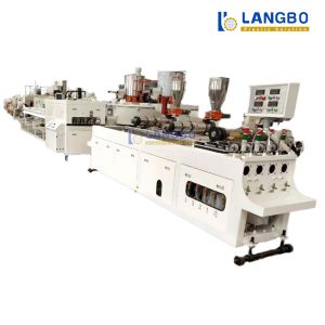 China Plastic Water Supply Rigid Pipe Making Extruder Machine for PE PPR PVC on sale