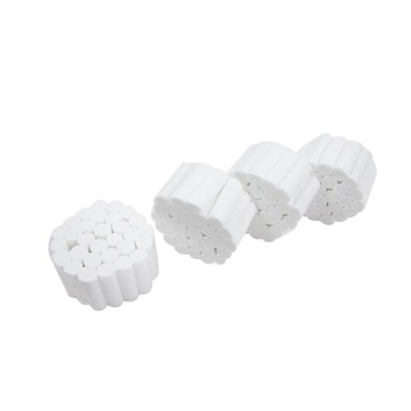 Buy Sterile Absorbent Disposable 10X38mm Dental Cotton Rolls at wholesale prices