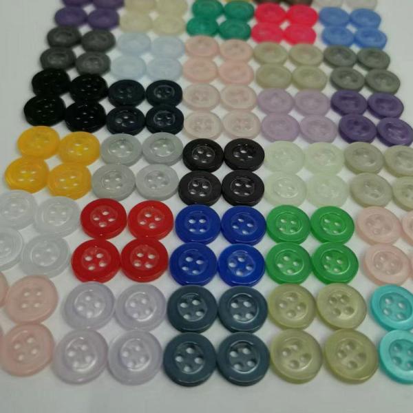 Wholesale Custom LOGO Polyester Man Button Shirt Resin Shirt button botones
