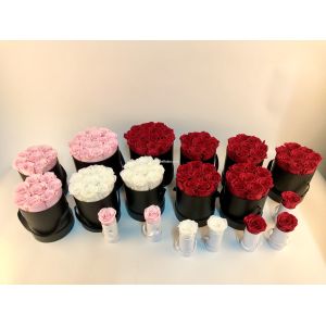 Custom Wholesale 2020 mother's day party supplies preserved rose flower happy