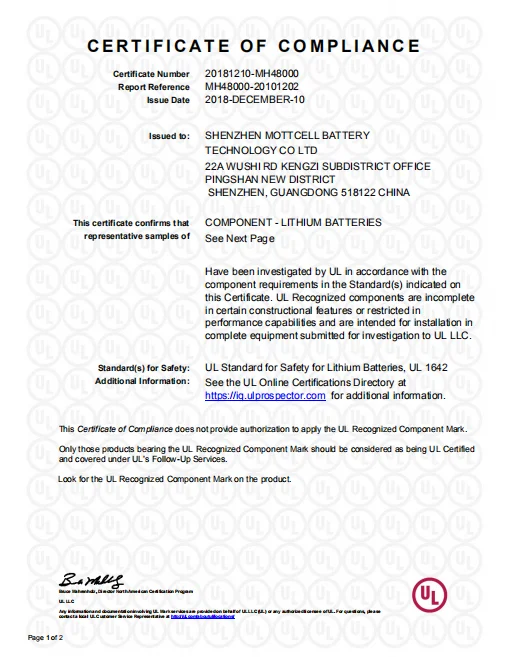 IFR26650XP Lifepo4 Consumer Electronics Batteries Pack 26650 3.2V 4400mah