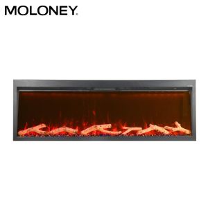 2800mm Fully Recessed Electric Fireplace LED Light Digital Electric Fireplace