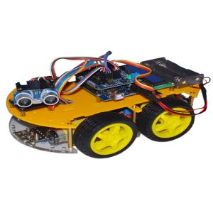 Intelligent Bluetooth Tracking Obstacle Avoidance Robot Smart Car with LCD