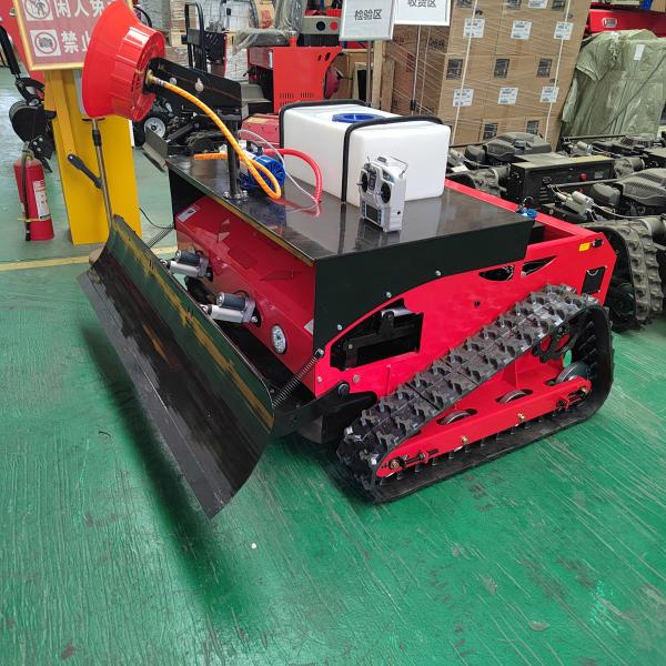 Remote Control Lawn Mower , Robotic Lawn Mower Four Wheel Drive