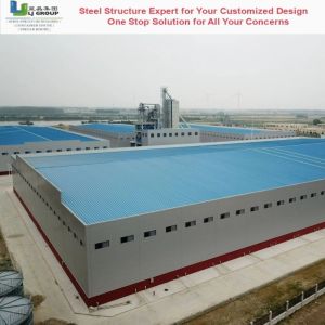 Structural Analysis Design Steel Structure Warehouse Steel Anti Corrosion