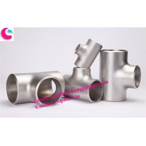 304L butt welded fittings ANSI B16.9 reducing tee