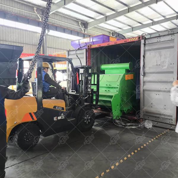 1200 China Factory Direct Sales Double Shaft Shredder Scrap Metal Recycling Machine