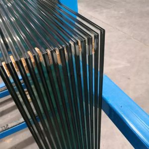 M2 PVB SGP Clear Tempered Laminated Glass Sheets CE SGCC Certificate