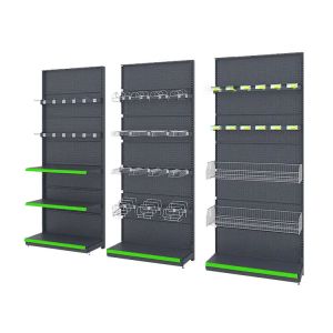 Flexible Easy Installation Retail Shelving System Modern Style