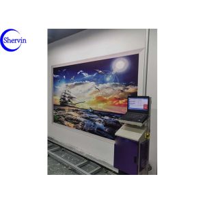 CMYK 30sqm/H 720DPL Automatic Wall Inkjet Printer